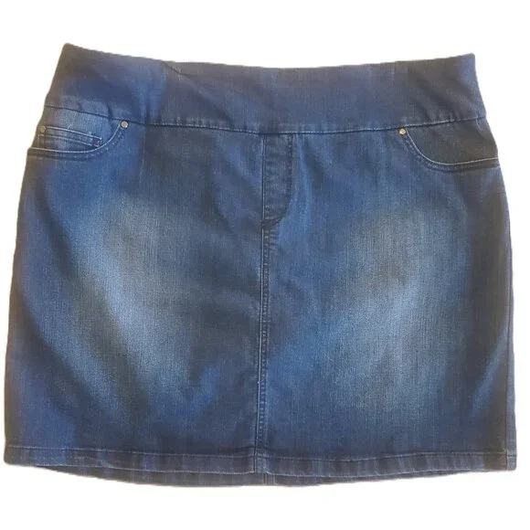 Denim Skort for Women - Picture 1 of 9